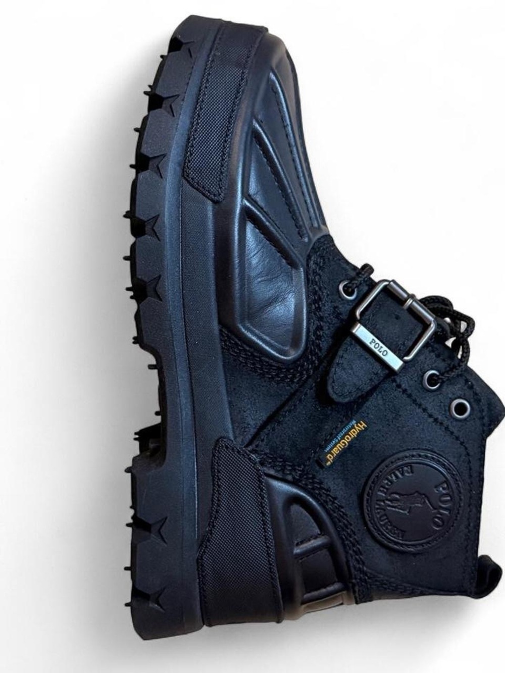 Polo by Ralph Lauren Black Men’s Trek Boot with Buckle